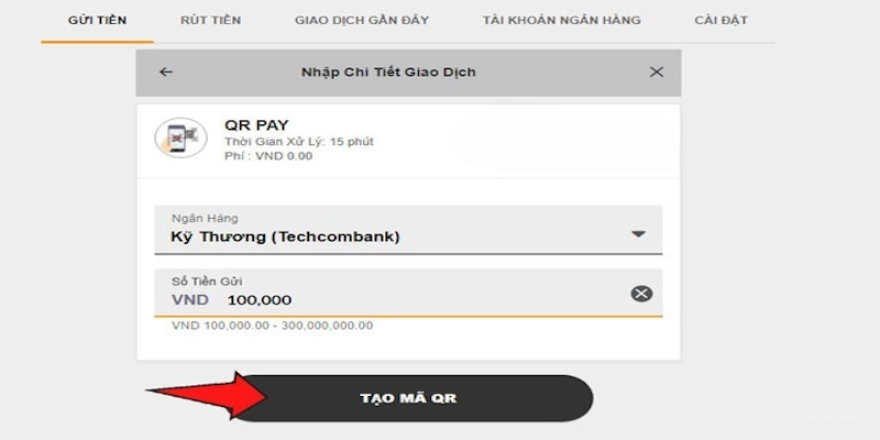 Hướng dẫn nạp tiền 188Bet theo từng hình thức 